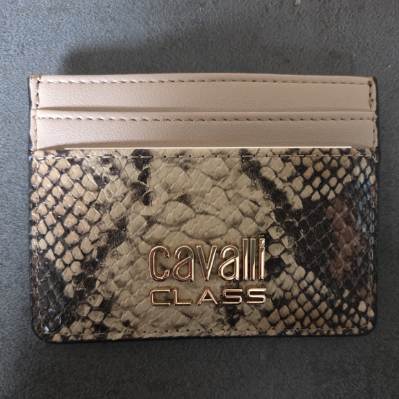 Cavalli Class Sici Signature Cardholder – Python w/ Ivory (NWT) - Picture 2 of 9